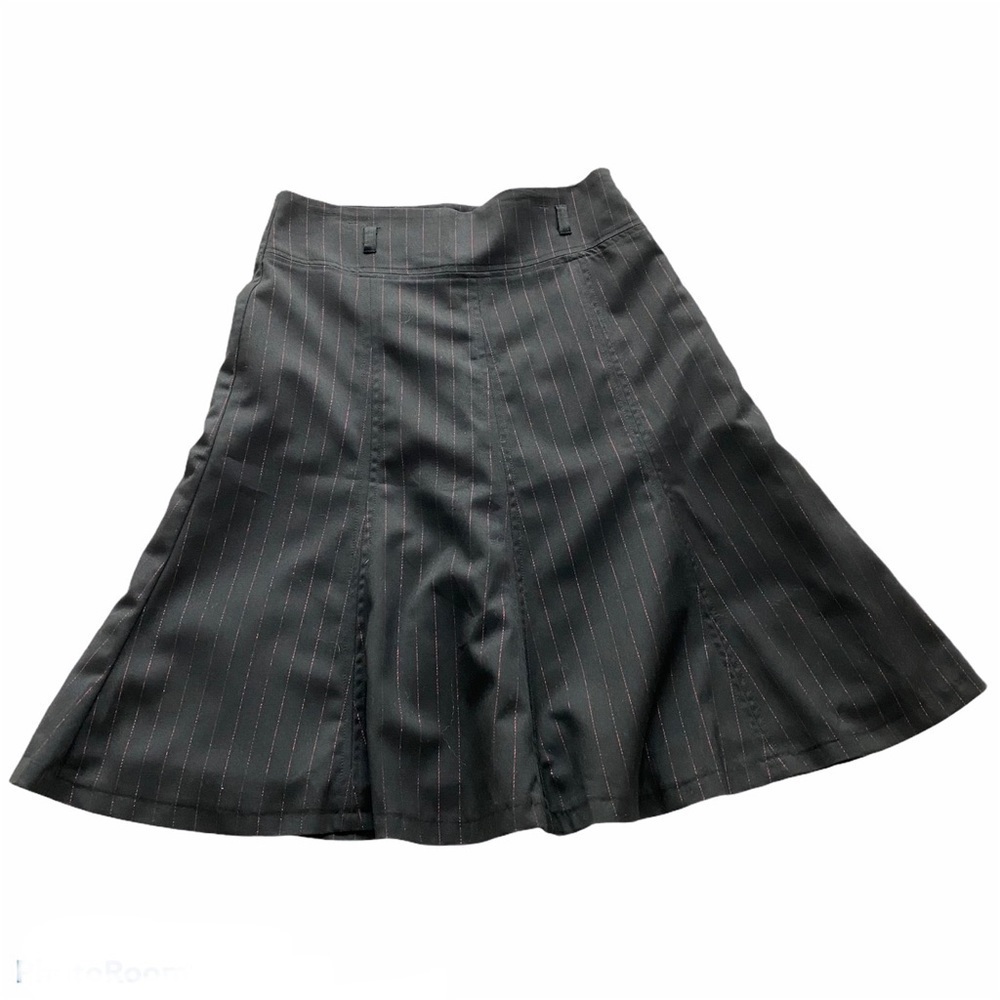 Orsay black skirt with red glitter thread size 4